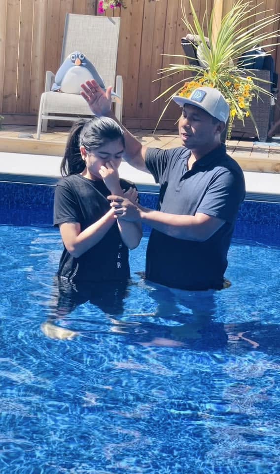 Baptism with the Anchor Church London family — photograph 4